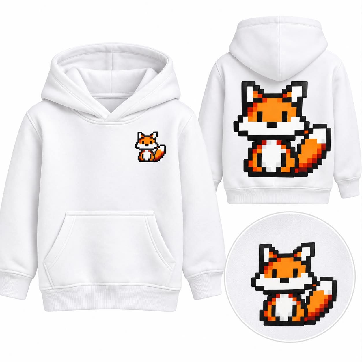 Kids Fox Hoodie (Jodie)